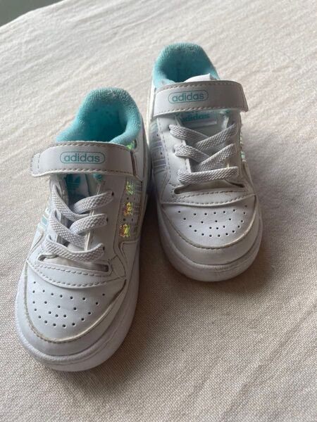 【中古】adidas 子供靴 サイズ:12.5