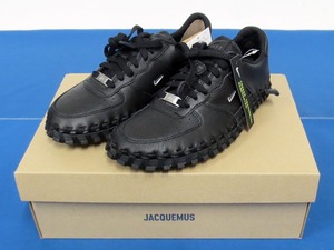 未使用★JACQUEMUS × NIKE WMNS J FORCE 1 LOW LX SP ブラック 25.5cm DR0424-100 [ジャックムス×ナイキ/Jフォースワン ロー/JF1] (4139)