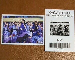 乃木坂46　CHOOSE 5 PHOTOS! 真夏の全国ツアー2021 FINAL! LIVE PHOTO Ver. No.169　生写真　与田祐希　賀喜遥香　齋藤飛鳥　遠藤さくら