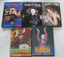 DVD-＊S73■マドンナ DVDまとめて5本 チャオイタリア　Sex Bomb Music in Review 他 MADONNA■_画像1