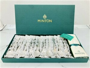 ☆1円～ MINTON ミントン カトラリーセット スプーン フォーク 各５本セット 保管品 現状品☆