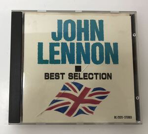 【John Lennon】 ジョンレノン ベストセレクション BEST SELECTION 中古CD 音楽　イマジン　