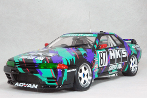 ● 1/18 ニッサン 〓 スカイライン GT-R ( R32 ) Gr.A / HKS JGTC 1993 〓 Nissan Skyline