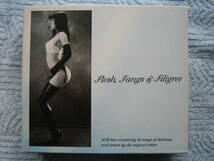 CD3枚組ボックス ゴス・ダークネス・ゴシック・パンクコンピレーション FLESH,FANGS＆FILIGREE 輸入盤・中古品 エロスと拷問がテーマ_画像1