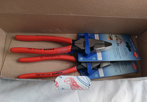 クニペックス KNIPEX 0901-240 架線工事用強力ペンチ　新品・未使用　2本_画像3