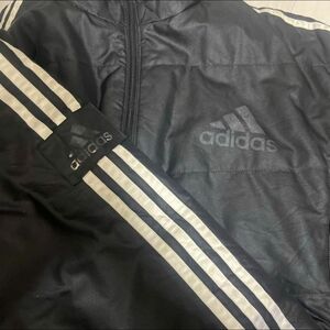 良品 希少 万国旗 adidas ダウンジャケット　古着 adidas ジャケット トラックジャケット