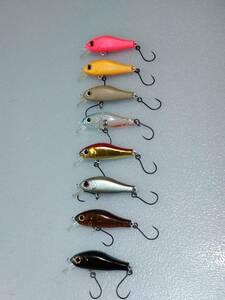 ◆ZIP BAITS ジップベイツ◇Rigge 35F☆8個セット☆エリアトラウト メバル