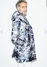 1PIU1UGUALE3 NEXT WRAP HOODED WHITE CAMO ナイロンラップフードコート　定価143,000円_画像9