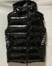 1PIU1UGUALE3 R[10] FULL ZIP DOWN VEST リボーンテープ　フルジップ ダウン ベスト ロナウジーニョ　定価214,500円_画像2