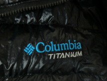 送料無料 コロンビア Columbia マーベルバンクス ライトダウン OMNI-SHIELD TITANIUM ダウンジャケット M 黒 ブラック_画像2