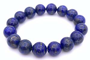  natural stone lapis lazuli AA12mm sphere. bracele 