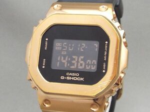 1円〜!! CASIO/カシオ G-SHOCK メタルベゼル クォーツ デジタル腕時計 GM-S5600PG 【W6640y】