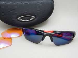 1円〜!! OAKLEY/オークリー FLAK JACKET スポーツサングラス/アイウェア 24-216 訳あり品 【g39y1】