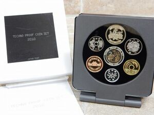 良品! TECNO PROOF COIN SET 2010/テクノプルーフ貨幣セット 【5742y1】