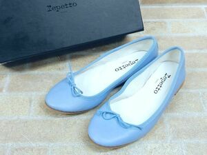 良品! Repetto/レペット レザー バレエシューズ/フラットシューズ サイズ36 【5813y1】