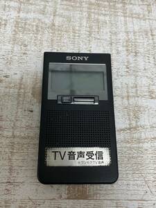 ★a-122　 SONY ポケットラジオ XDR-63TV 1SEG TV/FM/AM RADIO ソニー ラジオ