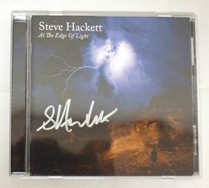 【Web限定】直筆サイン入り Steve Hackett『AT THE EDGE OF LIGHT』スティーブ・ハケット プログレッシブ・ロック