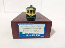 未使用　ムサシノモデル 1204名　HO 東京都電　6000形　ノスタルジック　トロリーラインズ　1 Ctype 完成品_画像2