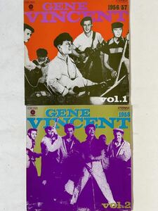 GENE VINCENT 1956-1958 vol.1&2 LP2枚セット 検ジーンヴィンセント ロカビリー エディーコクラン ブライアンセッツァー ロックンロール