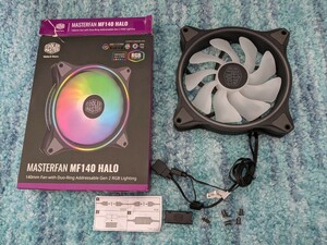 0512u1621　CoolerMaster MasterFan MF140 Halo 140mm ARGB MFL-B4DN-15NPA-R1 同梱不可