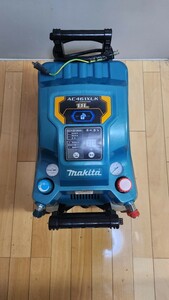 マキタ makita エアコンプレッサ　 AC461　XLK ブルー 11L 常圧　高圧 オーバーホール済み