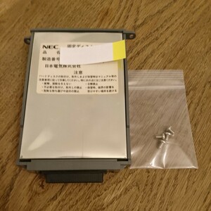 NEC PC98ノート用 内蔵HDD用固定金具、コネクター