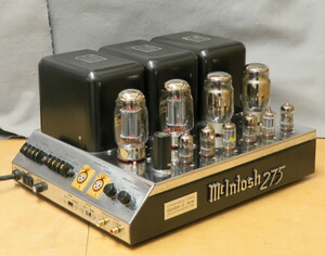 真空管パワーアンプ Mcintosh MC275CE KT88 75W+75W ４・８・16Ω対応 ELECTORI正規品 音出し確認済