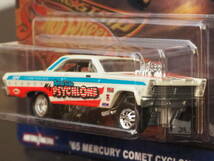 HOT WHeeL 65 MERCURY COMET CYCLONE GASSER 白 マーキュリー コメット ミニカー ギャッサー DRAG STRIP DEMONS ホットウィール_画像3