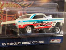 HOT WHeeL 65 MERCURY COMET CYCLONE GASSER 白 マーキュリー コメット ミニカー ギャッサー DRAG STRIP DEMONS ホットウィール_画像5