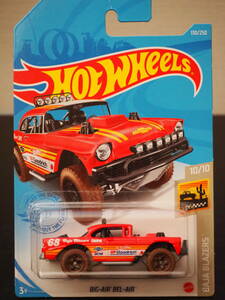 HOT WHeeL CHEVROLET BIG AIR BER AIR BAJA BLAZERS 赤 シェビー ベルエア ミニカー Castrol B&MBF GOODRRICHホットウィール　