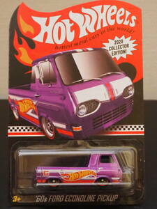 HOT WHeeL 60 FORD ECONOLINE PICKUP 紫 スペクトラフレーム エコノライン ミニカー キャンペーン2020 RLC LIMITED EDITION ホットウィール