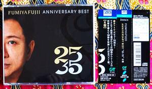 ☆彡高音質【帯付3枚組Blu-spec CD2】藤井フミヤ / FUMIYA FUJII ANNIVERSARY BEST “25/35' R盤→チェッカーズ・TRUE LOVE・P.S.マリア