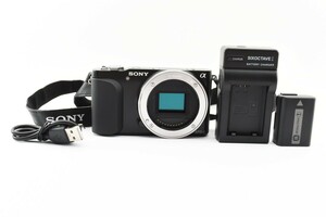 シャッター数わずか506回 Sony NEX-3N ソニー　ミラーレス一眼 レフ ボディ ブラック 