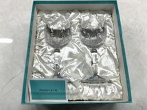 11◆【未使用】TIFFANY &CO. ティファニー フローレットペアワイングラス　_画像5