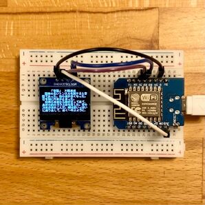 【新品】Arduino D1 Mini OLED プログラミング 電子工作 7