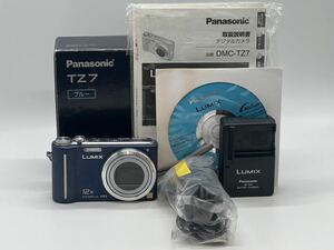 ★外観美品★ パナソニック Panasonic DMC-TZ7 ★元箱・取説・充電器・電池・ケーブル付★ コンパクトデジタルカメラ #779 #2221 #B72