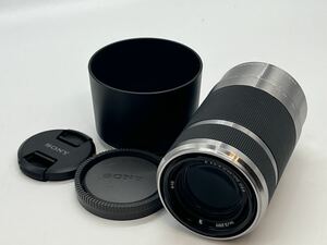 ★外観美品★ ソニー SONY E 55-210 F4.5-6.3 OSS SEL55210 ★前後キャップ・フード付★ #778 #2221 #B77