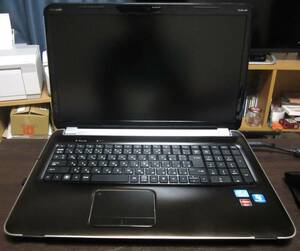 HP pavilion dv7 6c00 core i 7 2670QM 　高精細WUXGA(1980×1080）液晶　メモリ16GB 