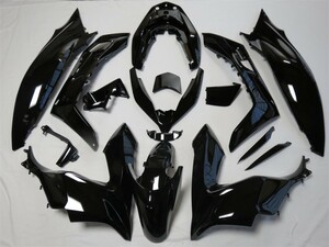 PCX pcx 125 150 2018-2020 jf81 kf30 純正タイプ 外装カウル 17点セット 塗装済 ポセイドンブラックメタリック【kai-pcx18-1】