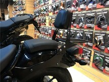 Rebel250/500 レブル250/500 2017-2023 バックレスト付 シーシーバー 黒_画像5