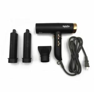 新品未開封　Salofix　BEAUTY　HAIR　DRYER＆CURLERブラックゴールド