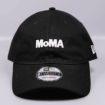 MoMA Logo ブラック 9TWENTY 野球帽子 NEWERA ニューエラ キャップG3059_画像2