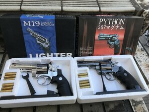 ★　まとめて　モデルガン　オブジェ　置物　拳銃　トイガン　コルトパイソン３５７　python357　マグナム　M19　COMBAT　MAGNUM　玩具