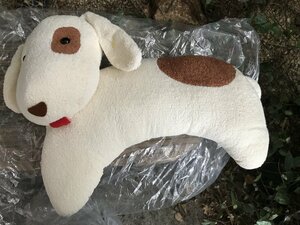 ★　【新品　珍品レア】　当時物　フジテレビ　きょうのわんこ　日本製　犬　わんこピロー　PW-0003　PRART製　キャラクター　人形　限定