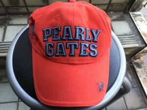 ★　ＰＥＡＲＬＹ　ＧＡＴＥＳ　パーリーゲイツ　ＣＡＰ　キャップ　帽子　ゴルフ　GOLF　【freeサイズ】