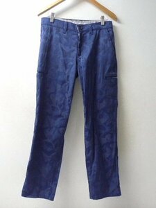 ◆MARK&LONA マークアンドロナ カモフラージュ 迷彩 パンツ サイズM　美 ブルー系