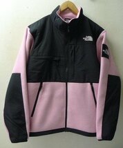 ◆国内正規 THE NORTH FACE ノースフェイス 2022 22aw 美品 希少カラー デナリ フリース ジャケット ピンク ブラック サイズL NA72051_画像1