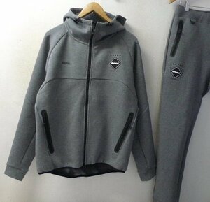 ◆F.C.Real Bristol FCRB 美品 M 23AW セットアップ VENTILATION HOODIE TECH SWEAT TRAINING PANTS ベンチレーション パンツ サイズM/M