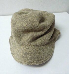 ◆WILD THINGS ワイルドシングス 新品タグ付 ニットフリース キャップ　KNIT FLEECE JEEP CAP ベージュ系