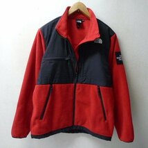 ◆国内正規 ノースフェイス デナリ DENALI デナリ フリース ジャケット 赤黒 サイズM NA61631 美品_画像2